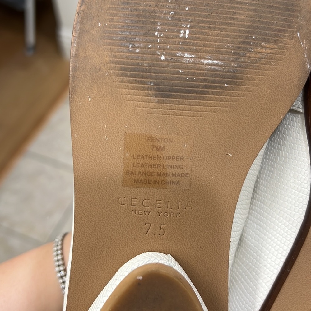 White Cecelia New York Loafers - Picture 8 of 12